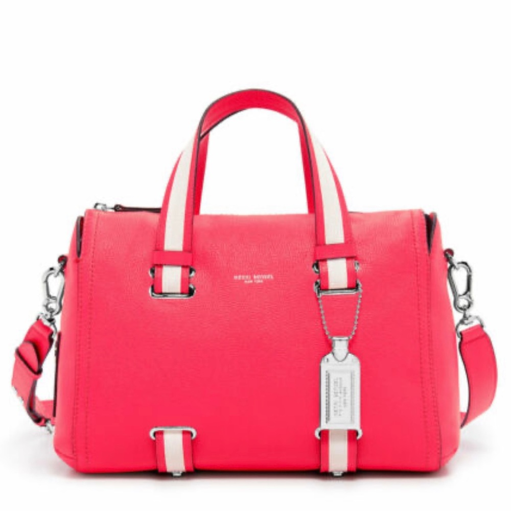 Henri Bendel Spruce Street Satchel Racing Stripe
